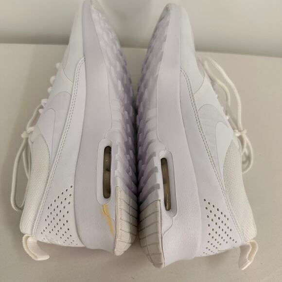 Nike Air Max Women's Thea Triple White Sneakers Size 9.5 - Picture 6 of 11